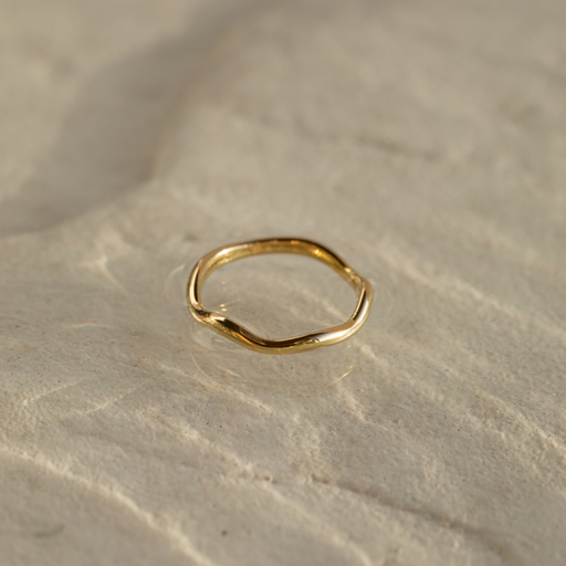 Paul Hewitt Waves Mono Ring Gold Preisnachlass