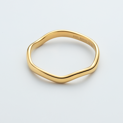 Paul Hewitt Waves Mono Ring Gold Preisnachlass