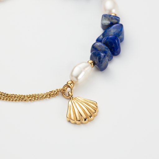 Paul Hewitt Scallop Stone Armkette Gold Vatertagsangebot