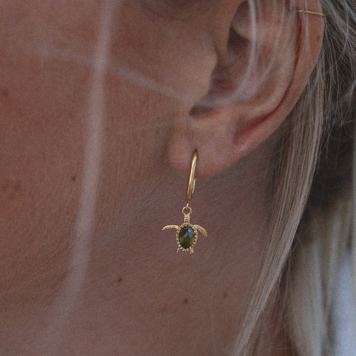 Paul Hewitt Turtle Hoops Ohrring Gold JETZT KAUFEN