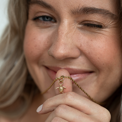 Paul Hewitt Turtle Charm Gold Vierteljährliche Förderung
