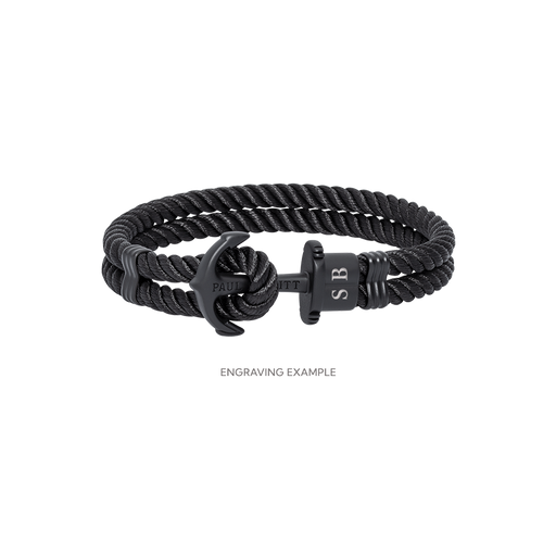 Paul Hewitt PHREP Armband Schwarz Nur noch ein Tag übrig
