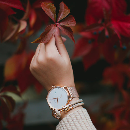 Paul Hewitt Ankerarmband Phrep Roségold Leder Hazelnut Angebote
