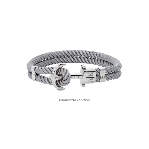 Paul Hewitt PHREP Armband Silber Grau Meist gekauft