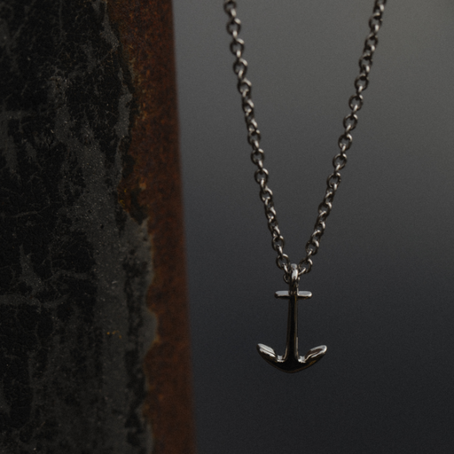 Paul Hewitt Men's Anchor Halskette Silber Begrenztes Angebot