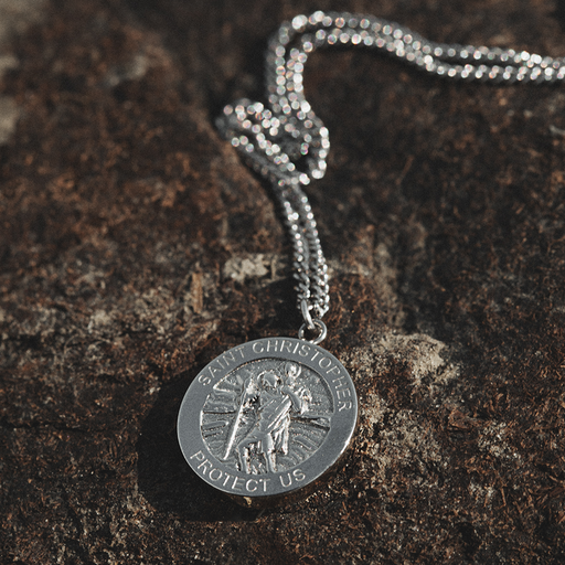 Paul Hewitt Men's St. Christopher Halskette Silber Weihnachtsangebot