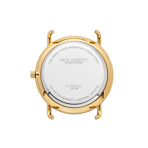 Paul Hewitt Sailor 39 mm Uhr Gold Blau Jubiläumsangebot
