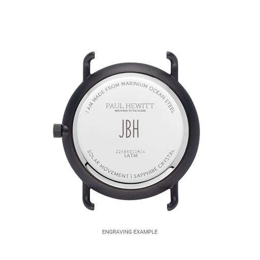 Paul Hewitt Sailor 39 mm Uhr Schwarz Weiß Heißer Verkauf