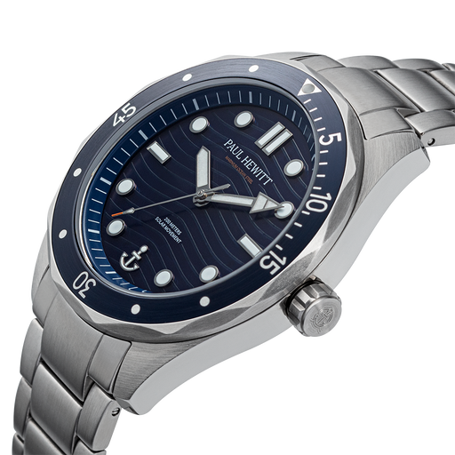 Paul Hewitt Ocean Diver Uhr Silber Blau Bestseller