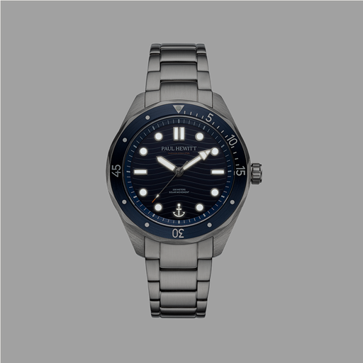 Paul Hewitt Ocean Diver Uhr Silber Blau Bestseller