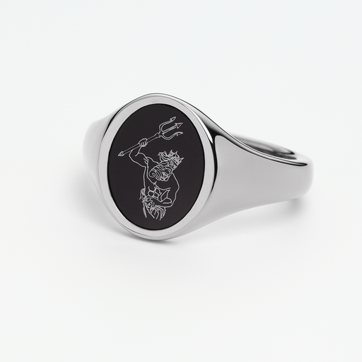 Paul Hewitt Men's Poseidon Ring Silber Saisonale Angebote