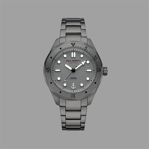 Paul Hewitt Ocean Diver Uhr Silber Weiß VIP-Rabatte