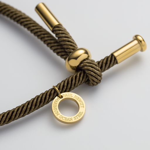 Paul Hewitt Vitamin Sea Armband Gold Olive Nur noch ein Tag übrig