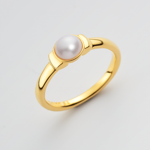 Paul Hewitt Ocean Pearl Ring Gold Kostenloser Versand international