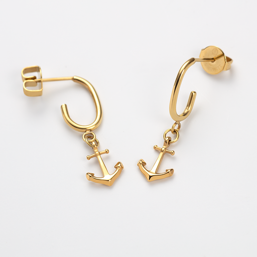 Paul Hewitt The Anchor II Hoops Ohrring Gold Speichern exportieren