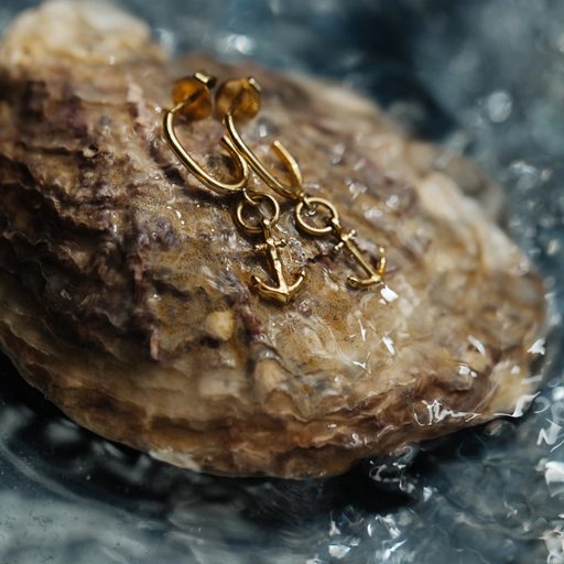 Paul Hewitt The Anchor II Hoops Ohrring Gold Speichern exportieren