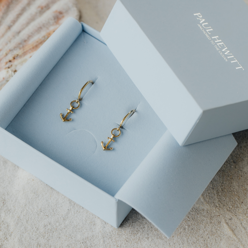 Paul Hewitt The Anchor II Hoops Ohrring Gold Speichern exportieren