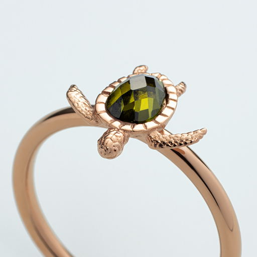 Paul Hewitt Turtle Ring Roségold 50% Rabatt für begrenzte Zeit