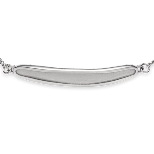 Paul Hewitt Engravable Plate Armkette Silber Auslauf