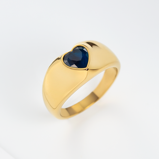 Paul Hewitt Bold Heart Ring Gold Begrenztes Angebot