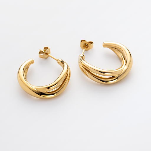 Paul Hewitt Waves Ohrring Gold Cyber Monday