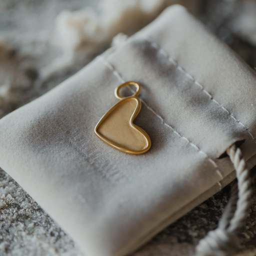 Paul Hewitt Engravable Heart Charm Gold Zeitlich begrenztes Angebot