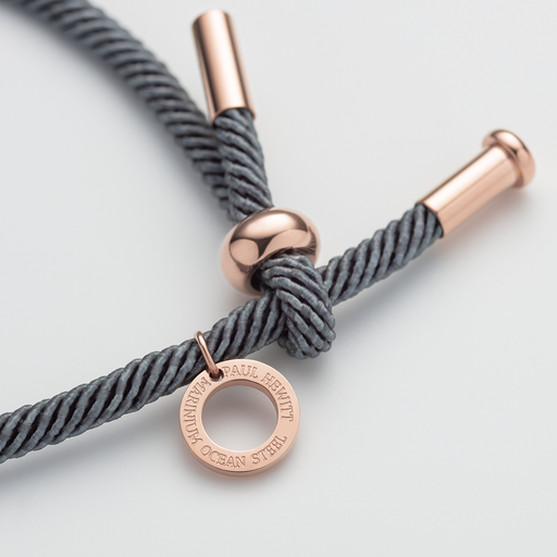 Paul Hewitt Vitamin Sea Armband Roségold Grau Speichern exportieren