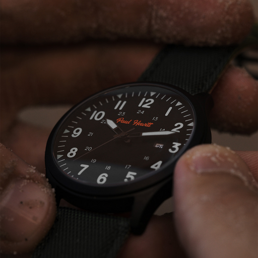 Paul Hewitt Captain's Field Watch Midnight black Jubiläumsangebot