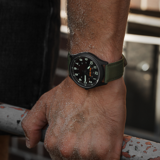 Paul Hewitt Captain's Field Watch NATO olive Lagerräumung