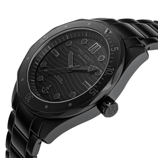 Paul Hewitt Ocean Diver Uhr Schwarz Begrenzte Freigabe