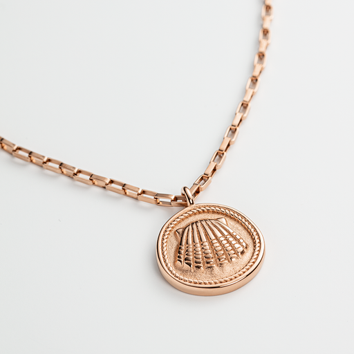 Paul Hewitt Scallop Halskette Roségold Nur für heute