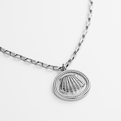 Paul Hewitt Scallop Halskette Silber Sonderangebot der Fabrik