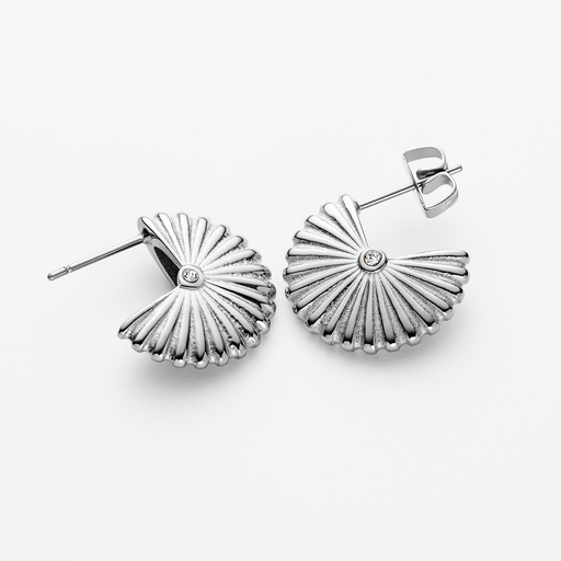 Paul Hewitt Scallop Ohrstecker Silber Clearance-Verkauf