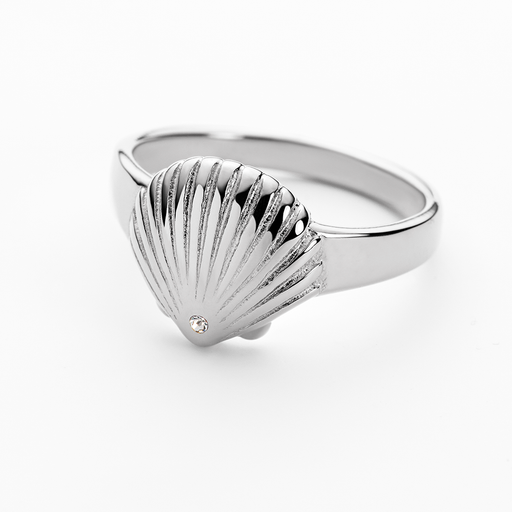 Paul Hewitt Scallop Ring Silber Fabrikladen