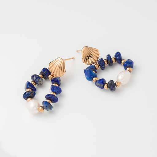 Paul Hewitt Scallop Stone Ohrring Roségold Begrenzt auf 3 Tage