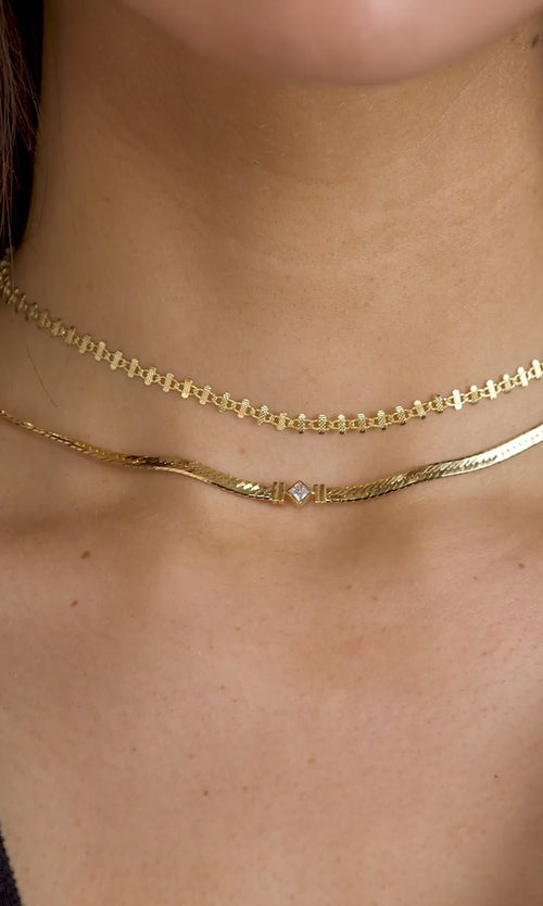 Paul Valentine Retro Sparkling Necklace Exklusivangebot