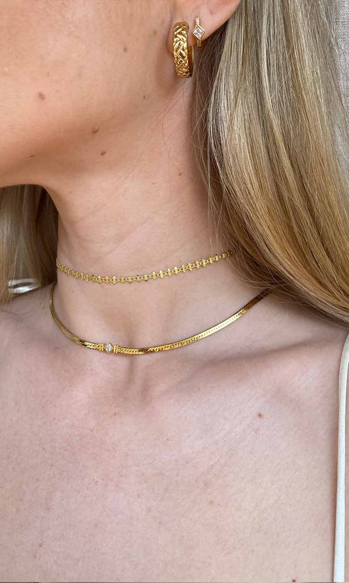 Paul Valentine Retro Sparkling Necklace Exklusivangebot
