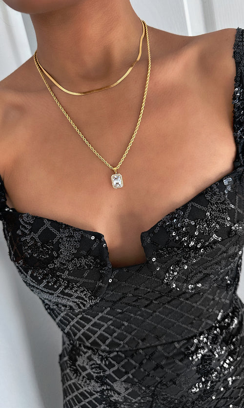 Paul Valentine Brilliant Sleek Necklace Weihnachtsangebot