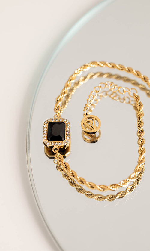 Paul Valentine Pavé Emerald Black Bracelet Exklusive Angebote