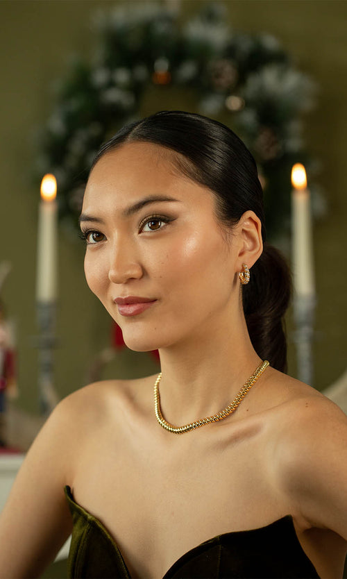 Paul Valentine Sparkle Twisted Hoops Neuheiten
