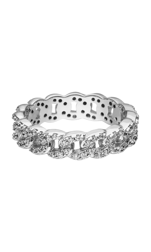 Paul Valentine Éclat Curb Chain Ring Super Sparpreis