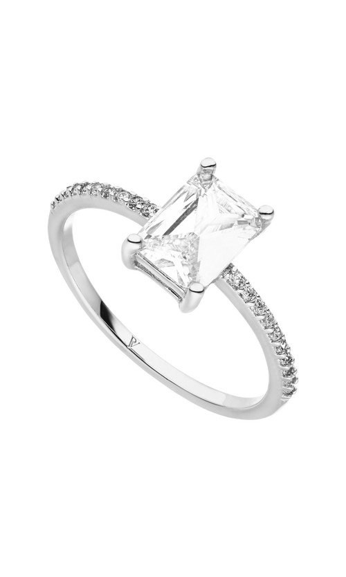 Paul Valentine Emerald Pavé Ring Wochenangebot