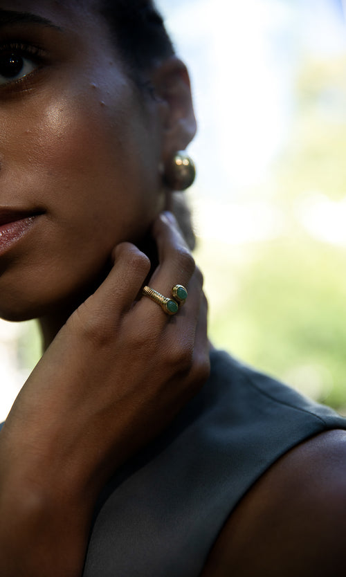 Paul Valentine Aventurine Ring Letzte 2 Tage