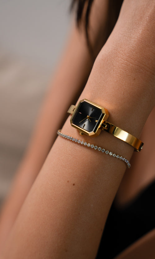 Paul Valentine Ethereal Watch & Sparkling Bracelet Set Rabatt