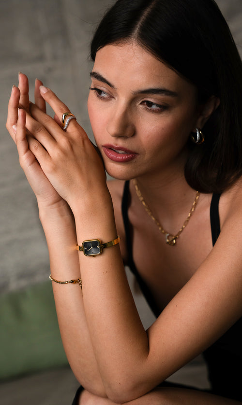 Paul Valentine Ethereal Watch Gold Heißer Verkauf