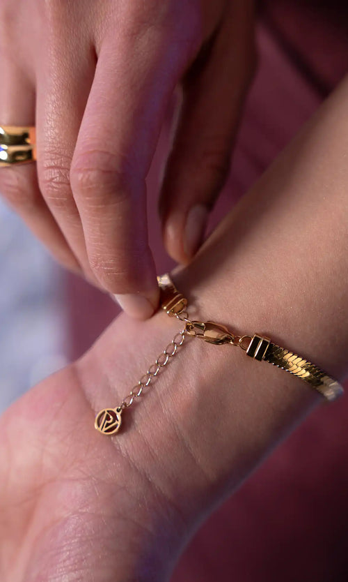 Paul Valentine Molten Sleek Bracelet Neueste Mode