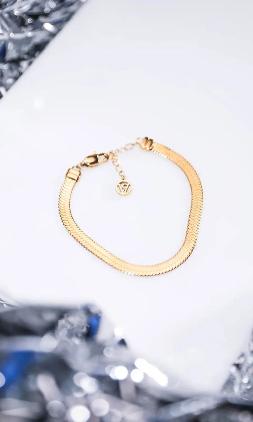 Paul Valentine Molten Sleek Bracelet Neueste Mode