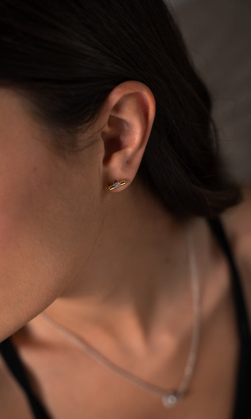 Paul Valentine Pure Ohrstecker 14k vergoldet Tiefpreis