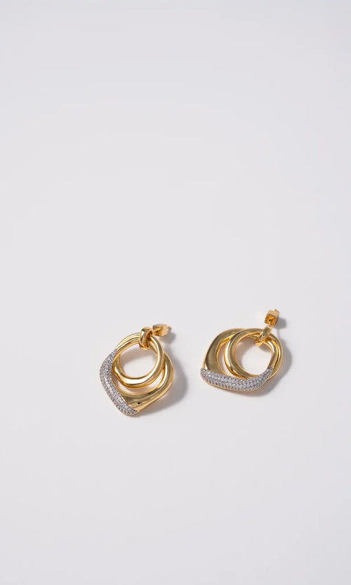 Paul Valentine Crystal Galaxy Earrings Wochenangebot