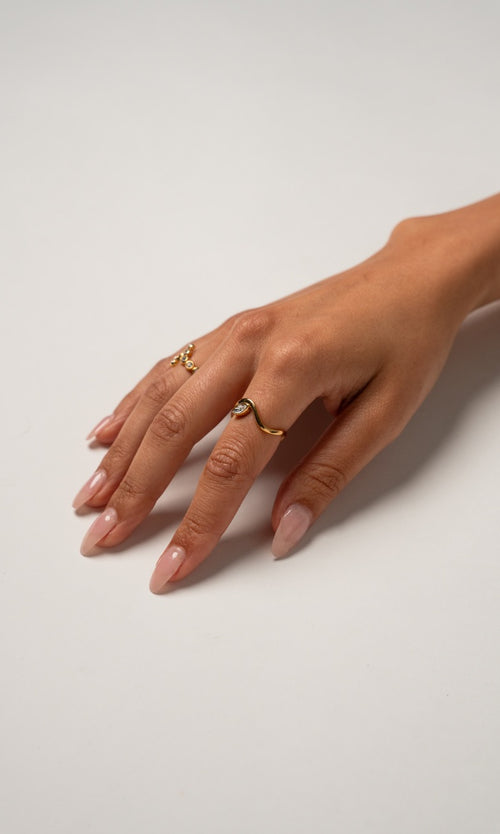 Paul Valentine Adorn Ring Marquise Großer Ausverkauf